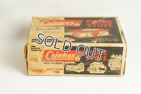 画像2: Coleman コールマンピクニックストーブ #５４０２Ａカセットガス仕様（元箱付） (2)