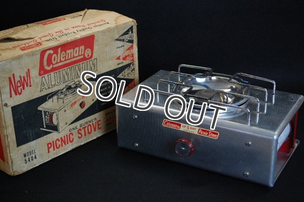 画像7: Coleman コールマンピクニックストーブ Model ５４０４(アルミ)　カセットガス仕様 (7)