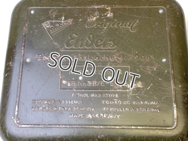 画像12: Enders Benzin-Gaskocher No.9061　エンダース ミリタリーモデル オリーブドラブ (12)
