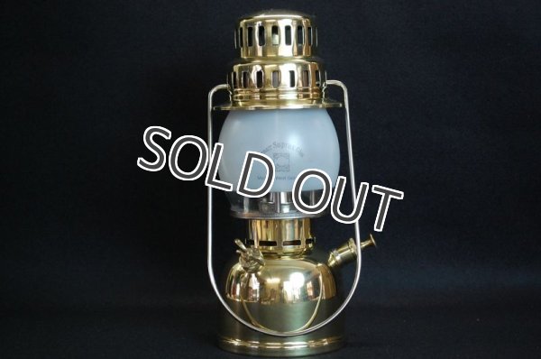 画像3: オプティマス　Optimus 930　ケロシンランタン 300CP ブラス製 (3)