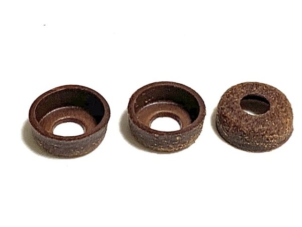 画像7: Coleman コールマン専用 深型、極厚レザーポンプカップ 3個セット 耐久性抜群 (7)