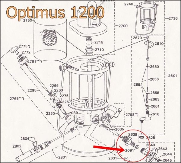 画像8: グラファイトパッキン (#2091) 4mmスピンドル用（小型ヴィンテージストーブ・ケロシンランタン用)　1個 (8)