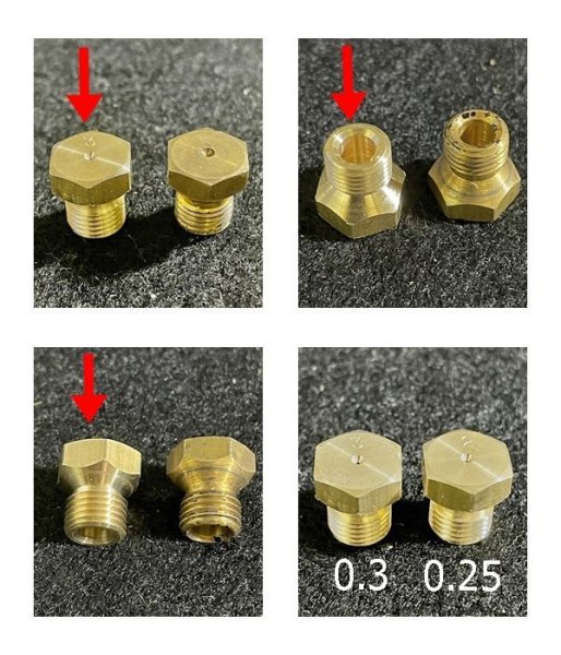 画像3: Enders 9060/9061 エンダースストーブ互換用 高精密ニップル(ガソリン/ケロシン有)OCSS(日本製) (3)