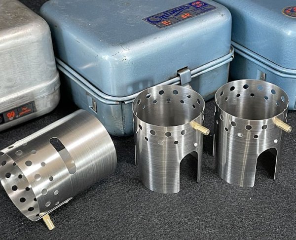 画像7: OPTIMUS 8R 99 汎用 ウインドシールド ステンレス 予熱用風防（後期型のみ） (7)