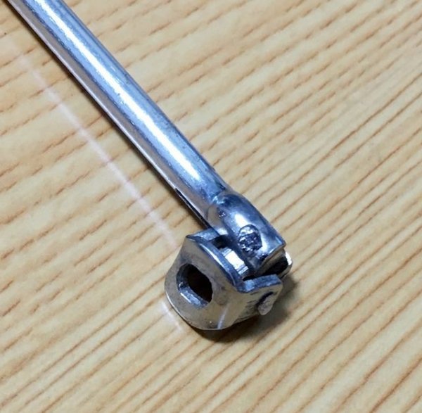 画像2: ローラーバーナー用　ニップルレンチ　ユニバーサルタイプ　小ニップル用 (2)