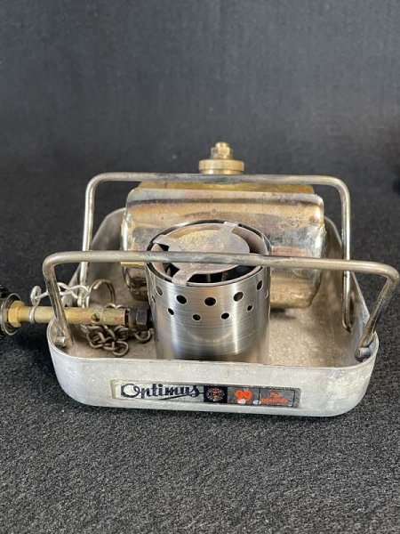 画像15: OPTIMUS 8R 99 汎用 ウインドシールド ステンレス 予熱用風防（後期型のみ） (15)