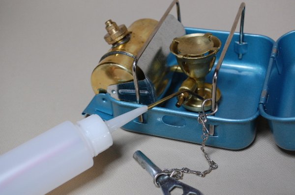 画像2: アルコールボトル １００cc （スピリットボトル）プレヒート用 (2)