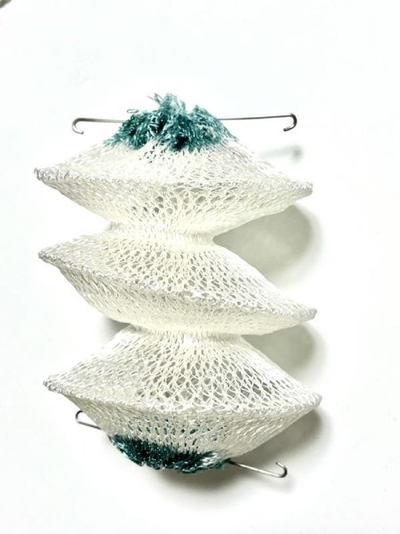 画像4: Coleman コールマン ノーススター用 ３レイヤーチューブマントル クリップタイプ 95-102J 互換品　#2000/2500　１2枚セット (4)