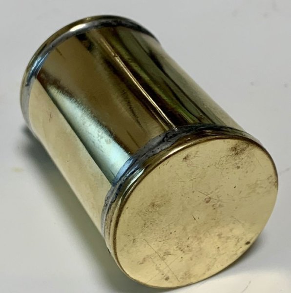 画像4: イギリス製　ヴィンテージ プレヒート用 スピリッツボトル　真鍮ボトル　 (4)