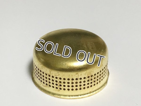 画像2: 真鍮製 サイレント バーナーキャップ セット ブラス（アウター・インナー） (2)