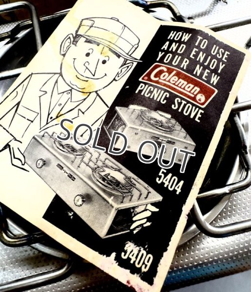 画像14: Coleman コールマンピクニックストーブ Model ５４０４(アルミ)　カセットガス仕様 (14)