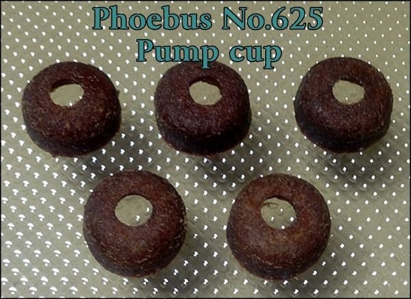画像1: PHOEBUS ホエーブスNO.625（615）ストーブ・ランタン用　レザーポンプカップ　5個セット (1)