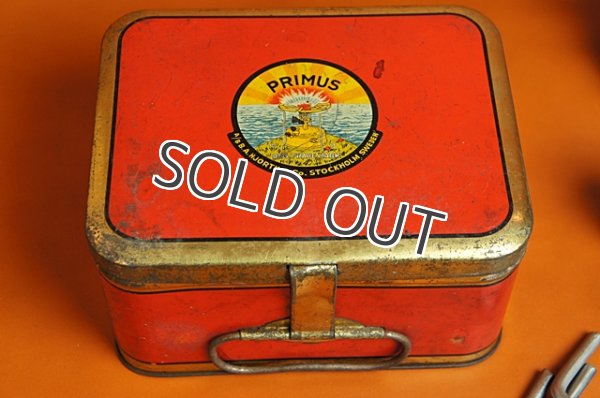 画像3: ヴィンテージプリムス補修用デカールシール　PRIMUS STOVE リプレースメント TIN BOX DECAL　5.5cm (3)