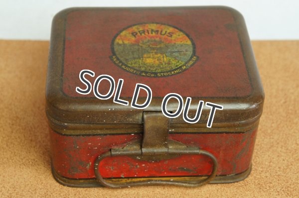画像4: ヴィンテージプリムス補修用デカールシール　PRIMUS STOVE リプレースメント TIN BOX DECAL　5.5cm (4)