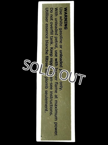 画像3: OPTIMUS 8R 後期型 オプティマスストーブ用 補修用ロゴデカール セット　リプレースメント ２枚組 (3)