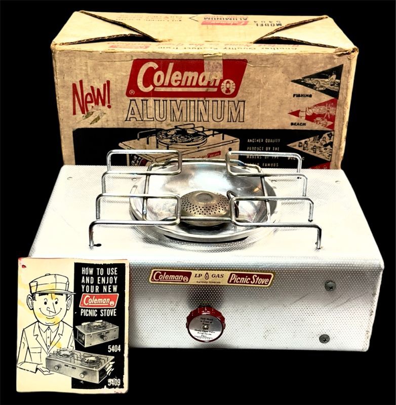 Coleman コールマンピクニックストーブ Model ５４０４(アルミ)　カセットガス仕様
